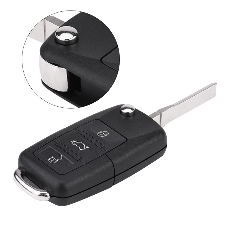 3-Button Car Remote Control Key Fob 433Mhz ID48 Chip for