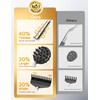TUKUOS Telescoping Back Scratcher with 5Pcs Detachable Heads, Valentines Day