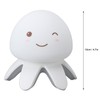 Night Light Jellyfish Shape Cute Remote Control RGB Silicone Tap