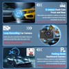 Dash Cam Front and Rear, 4K Dash Cam WiFi/APP Control
