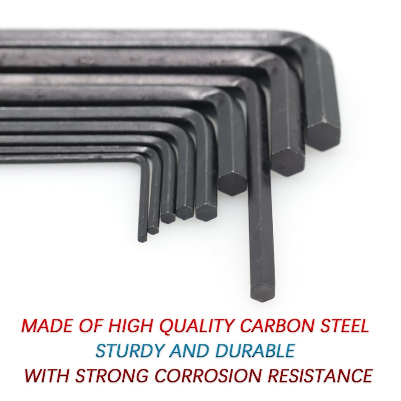 Cheerock 13pcs Guitar Allen Wrench Set, 4mm & 5mm Lengthened