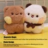 YOKUSHI 2 Pcs Bubu and Dudu Bears Magnetic Stuffed Animals