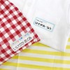 Uniname Blank Cotton Labels, 6 Pieces, 2.6 x 1.1 inches