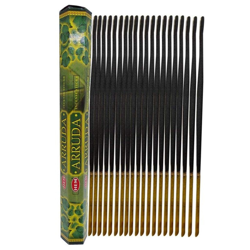 Hem Arruda Hexa Incense Stick 6 Packs X 20 Sticks