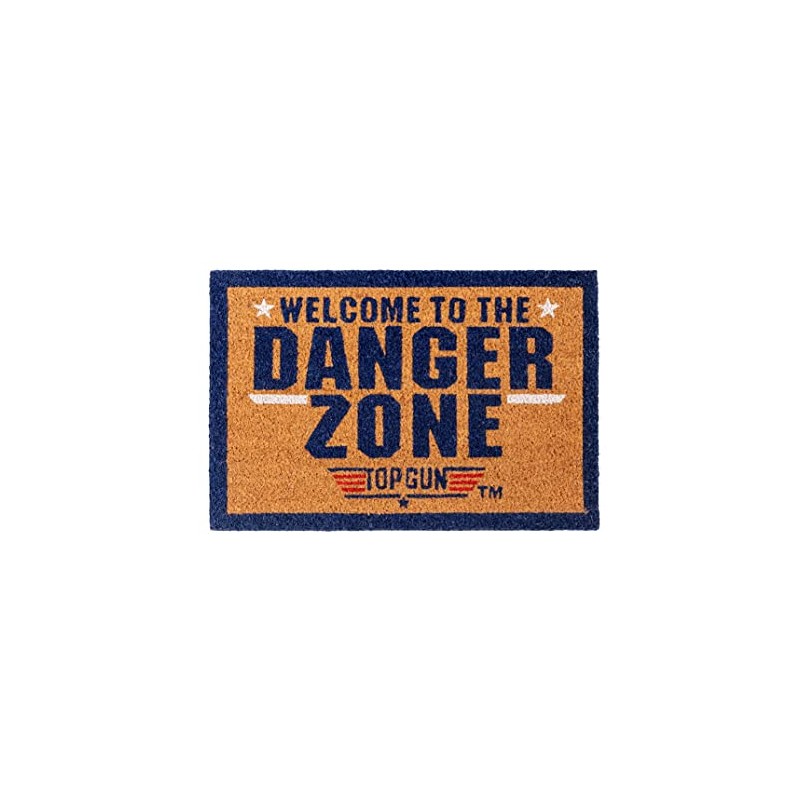 TruffleShuffle Top Gun Danger Zone Door Mat