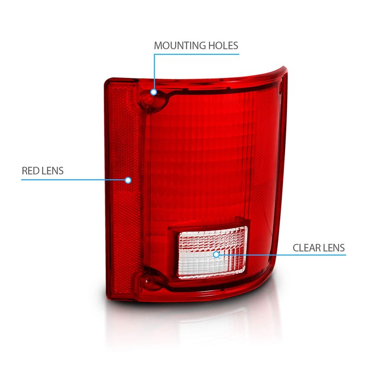 AmeriLite for 1973-1991 Chevy/GMC Blazer Suburban Jimmy Full Size Ruby