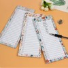 3 Pack Magnetic Shopping List Pad and 1 Magnetic Pen