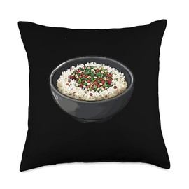 Furikake 16 Bit Pixel Art Throw Pillow
