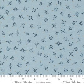 Moda Longshore True North Light Blue Color Janet Clare for Moda 1/2 YD 24614 14