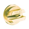 TeeJet OC-04 Off-Center Flat Spray Tip, Smaller Capacities, Brass