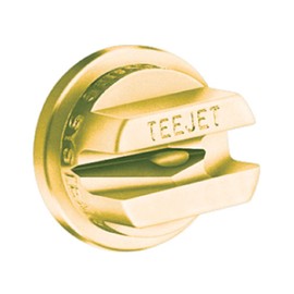 TeeJet OC-04 Off-Center Flat Spray Tip, Smaller Capacities, Brass