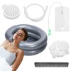 LemonRoad Inflatable Shampoo Basin Set with Inflatable Shampoo Basin Comb