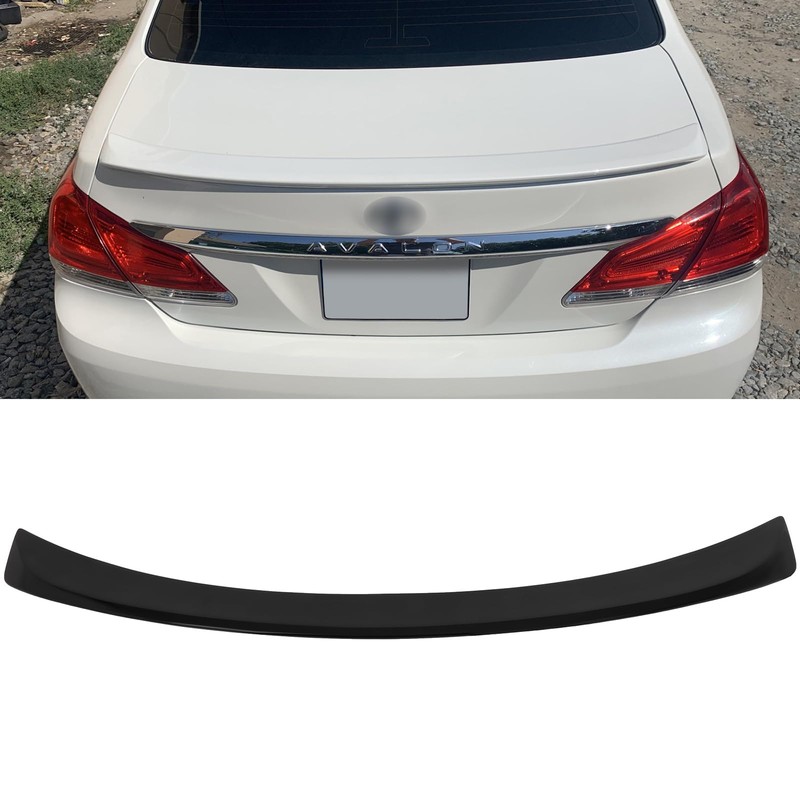 Rear Trunk Car Spoiler Wing ABS Matte Black Replacement for