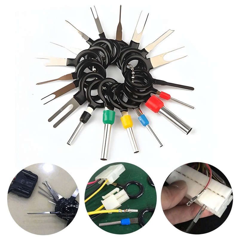 Seamaka 700Pcs 26Type Car Electrical Wire Terminal Tool kit 1/1.5/1.8/2.2/2.8/3.5mm
