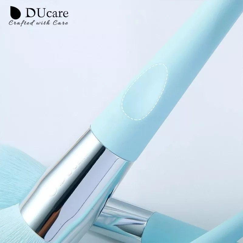 Ducare Set De 10 Piezas Con Porta Brochas Azul 100%