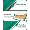 WEMATE Spiral Password Book with Alphabetical Tabs, Small Password Keeper