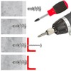 80 Pcs Heavy Duty Plasterboard Fixings Kit, Drywall Anchors, Self