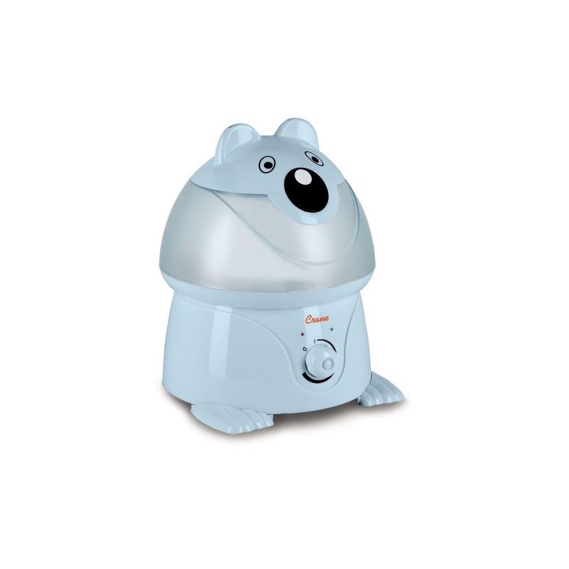 Crane Adorable Ultrasonic Cool Mist Humidifier Nursery Blue, 1 Gallon