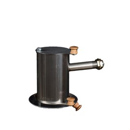 Smokemiester BBQ Smokers convert a covered grill into a hot or cold pellet/wood BBQ Smoker, no power needed, takes no cooking space, grill and/or smoke, all-in-one unit, 304 stainless steel