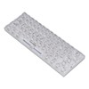 61 Keys Transparent Mechanical Keyboard Clear Keycap Wired Gaming Keyboard