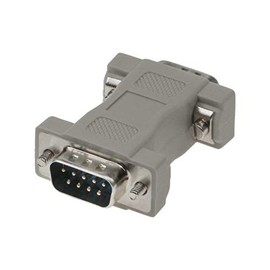 SF Cable, DB9 Male/Male Molded Gender Changer (Coupler)