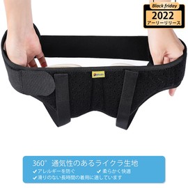 鼠径ヘルニアベルトトラス シングル/ダブルインギナルまたはスポーツヘルニア用 ユニセックスヘルニアサポートベルト 2つの取り外し可能 な圧縮パッド 鼠径ヘルニアの軽減 男性用 女性用（脱腸帯）