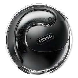 Audfonos Miniso X15 Pro Ai Audifonos Traductores Bluetooth 5.4 Ows Auriculares Inalambricos Color Negro Compatible Con Ios Y Android Auriculares...   