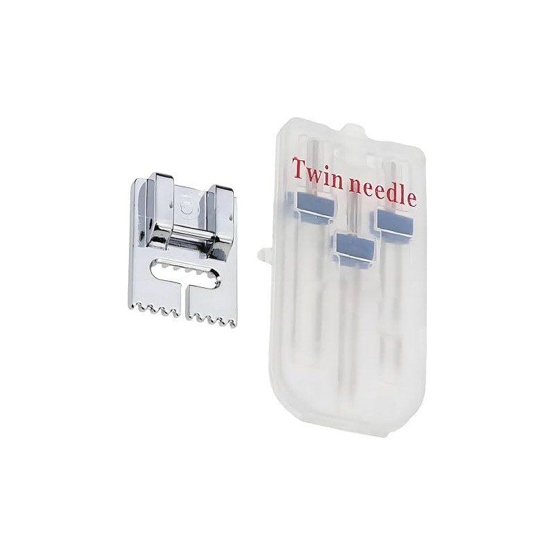 1 Set Twin Stretch Sewing Machine Needles for Brother, Singer