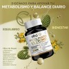 Picolinato Cromo Fibra Nopal Magnesio Teanina Gymnema Inulina Piperina 100
