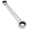 Facom 464.J1PG Ratchet Ring Wrench Red Black