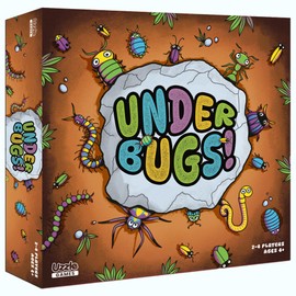 UnderBugs – Memory Card Game for Kids - Ages 4+ - Bug Matching Fun Family Game – 16 Rock, 20 Magnifying Glass Cards, Educational Puzzle Game for 2-4 Players