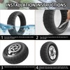 50/75-6.1 Off-road Solid Tire, 8 1/2 x2 Scooter tire, 8.5x2