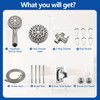 Double Shower Head for Couple, High Pressure Dual Showerhead, Adjustable