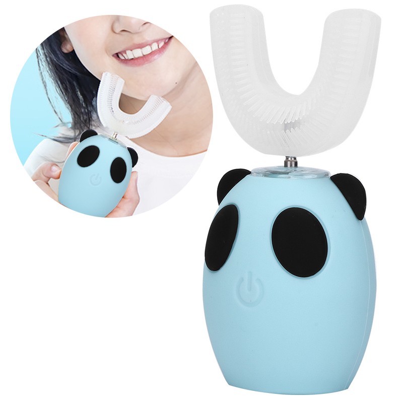 U shaped Children Electric Sonic Toothbrush Intelligent Cleaning Toothbrush Oral