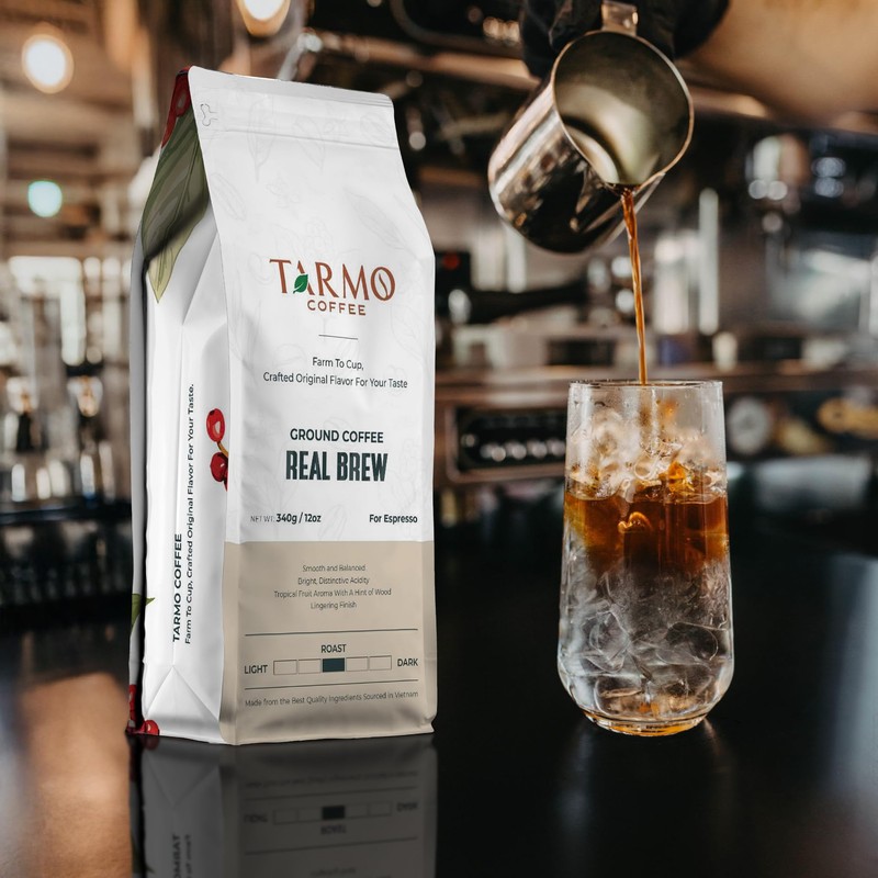 Tarmo Coffee | REAL BREW - Low Acid Ground Coffee,