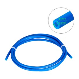 iYueMps 4pcs 1m PTFE Teflon Tube 2mm ID 4mm OD PTFE Tube for 1.75mm Filament 3D Printer