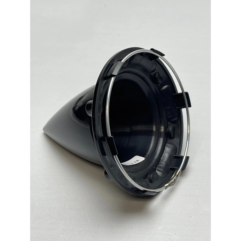 Gear OffRoad Gloss Black Snap In Wheel Center Cap bullet-cap