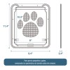 Puerta Para Perros Y Gatos Cierre Automático Magnético