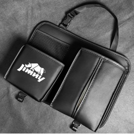 Jimny (Upgraded Version) Car Seat Back Storage Box for Suzuki Jimny, Compatible with All Series, Multi-functional Storage Box for Cars, Tissue Case, Drink Holder, Cup Holder, Backseat Storage,