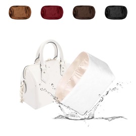 LV Speedy 25 Compatible Lightweight Purse Organiser, Waterproof Dupont Paper Surface and Silky Satin Lining