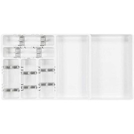 OXO Good Grips Large Expandable Utensil Organizer - White