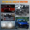 Nilight 12LED Emergency Strobe Traffic Advisor Light Bar 2 in