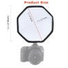 Universal 20cm Foldable Soft Flash Light Diffuser Softbox Cover Photography
