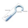Heavy Duty Large Size Screw Hooks, Ceiling Hooks, Cup Hooks