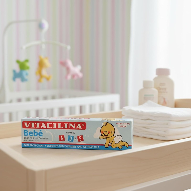Vitacilina Pomada para Bebe, 50gramos