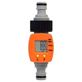 Water Saving Flow Meter AS-111 (Instantaneous and Accumulated Flow Rate Display) (Purchase Body + Fitting Set)