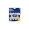 SoftTouch Felt Self Adhesive Protective Pad Oatmeal Round 1 in.