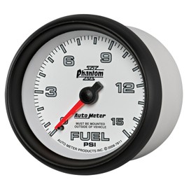 Auto Meter 7811 Phantom II Mechanical Fuel Pressure Gauge