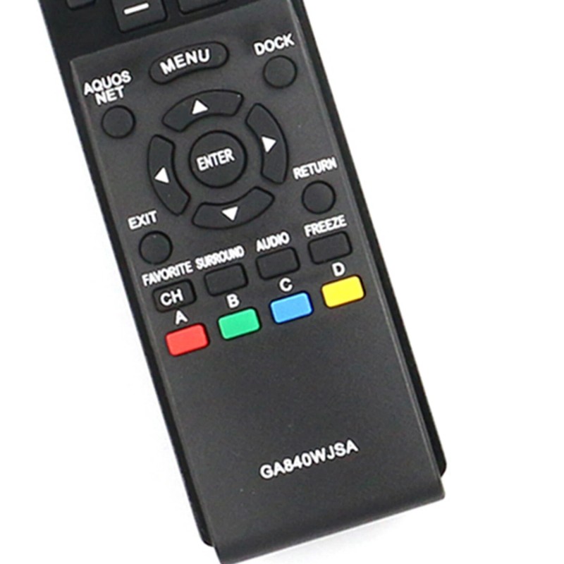 for-Sharp GA840WJSA New Replace TV Remote Control for Sharp Aquos
