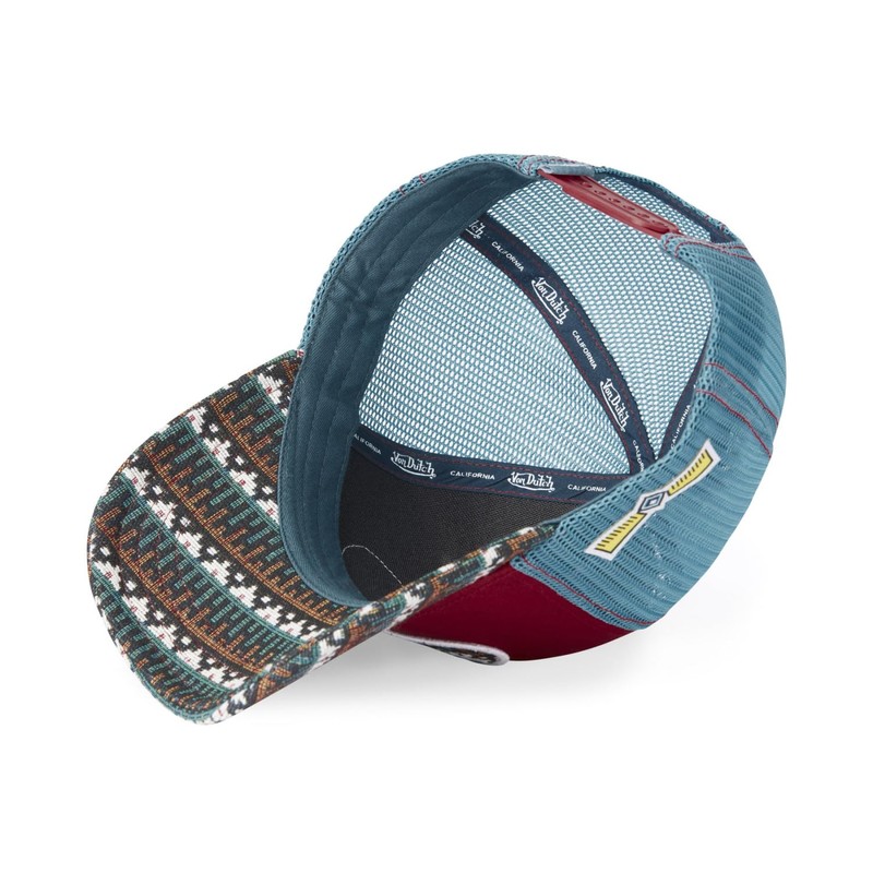 Von Dutch ETHNIK Adjustable Trucker Cap for Men and Women,